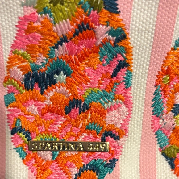 Spartina 449 Vibrant Pineapple Pouch - Picture 2 of 8